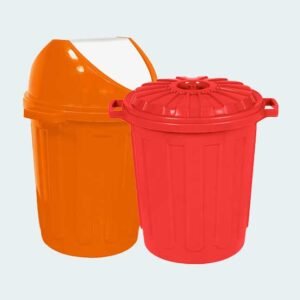 INJECTION MOLDED ROUND DUSTBINS